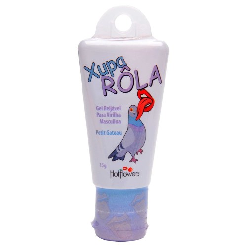 Xupa Rola Gel Beijável Masculino 15g Hot Flowers Xupa Rola Gel Beijável Masculino 15g Hot Flowers