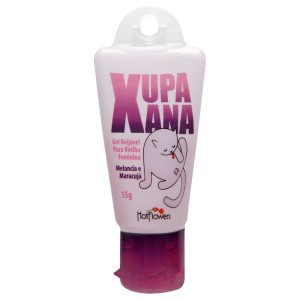 Xupa Xana Gel Beijável Feminino 15g Hot Flowers Xupa Xana Gel Beijável Feminino 15g Hot Flowers