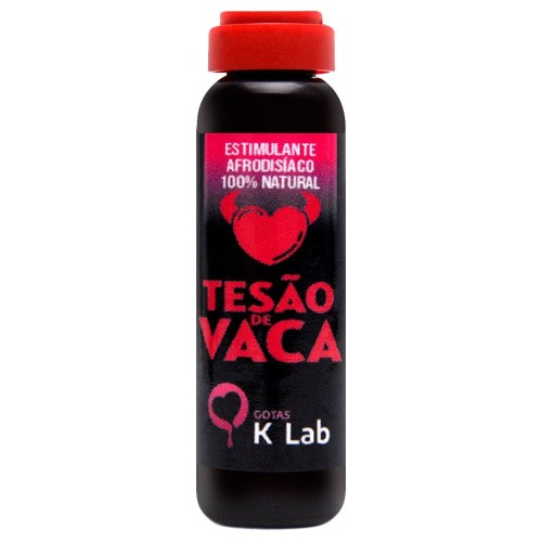 Tesão De Vaca Excitante Feminino Natural 10ml K-lab Tesão De Vaca Excitante Feminino Natural 10ml K-lab