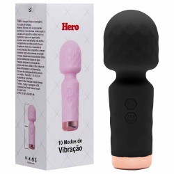 Mini Varinha Mágica Hero Recarregável Sexy Import