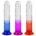 Pênis Color Jelly 19,5 X 3,8cm Ventosa Youvibe Vipmix