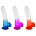 Pênis Color Jelly 20,5 X 4cm Com Ventosa Youvibe Vipmix