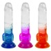 Pênis Color Jelly 20,5 X 4cm Com Ventosa Youvibe Vipmix