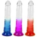 Pênis Color Jelly 20,5 X 4cm Ventosa Youvibe Vipmix
