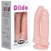 Pênis Duplo Jelly 17,5 X 3,5cm Ventosa Youvibe Vipmix