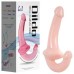 Pênis Duplo Jelly 20 X 3,3cm Strapless Youvibe Vipmix