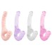 Pênis Duplo Jelly 23,5 X 3,3cm Strapless Youvibe Vipmix