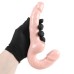 Pênis Duplo Jelly 23,5 X 3,3cm Strapless Youvibe Vipmix