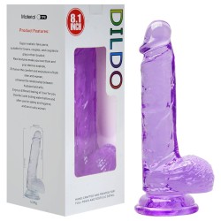 Pênis Real Jelly 20,5 X 3,8cm Ventosa Youvibe Vipmix