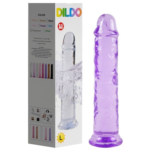 Pênis Real Jelly 21,5 X 4,2cm Ventosa Youvibe Vipmix