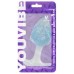 Plug Anal M Twister Esfera Vidro 9,4 X 6,5cm Vipmix