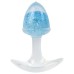 Plug Anal P Bolota Esfera Vidro 8,7 X 6,5cm Vipmix