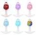 Plug Anal P Twister Esfera Vidro 8,7 X 6,5cm Vipmix