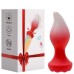 Plug Anal Silicone 10 Vibrações Rotação Sem Fio Vipmix