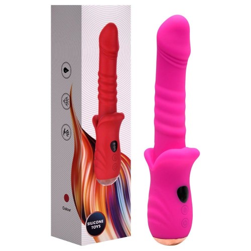 Vibrador Vai Vem Recarregável 10 Modos Usk Vipmix Vibrador Vai Vem Recarregável 10 Modos Usk Vipmix
