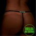 Fio Dental Frase Brilha No Escuro Preto Yaffa Fio Dental Frase Brilha No Escuro Preto Yaffa